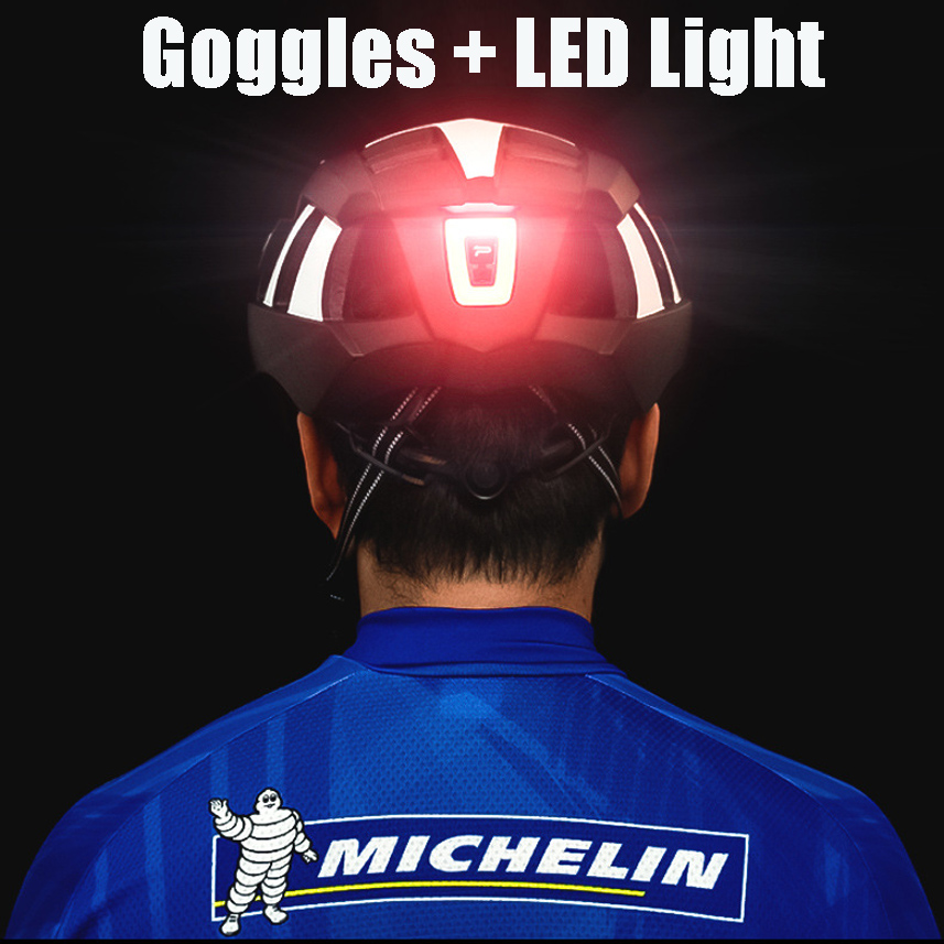 eScooter Helmet with Goggle and LED light